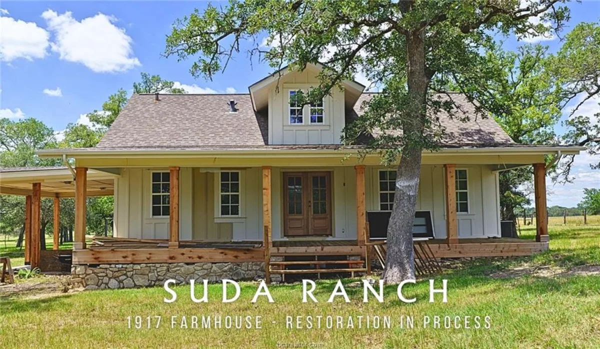 The home and 81 acres at 5380 County Road 132 near Somerville, Texas